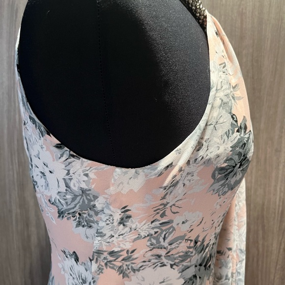 Calvin Klein Floral Print Long Dress - Picture 5 of 9